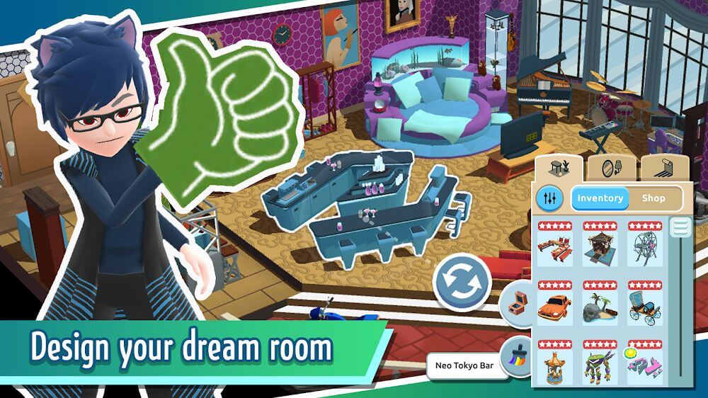 Hotel Hideaway: Virtual World v3.42.2 MOD APK (Free Rewards)