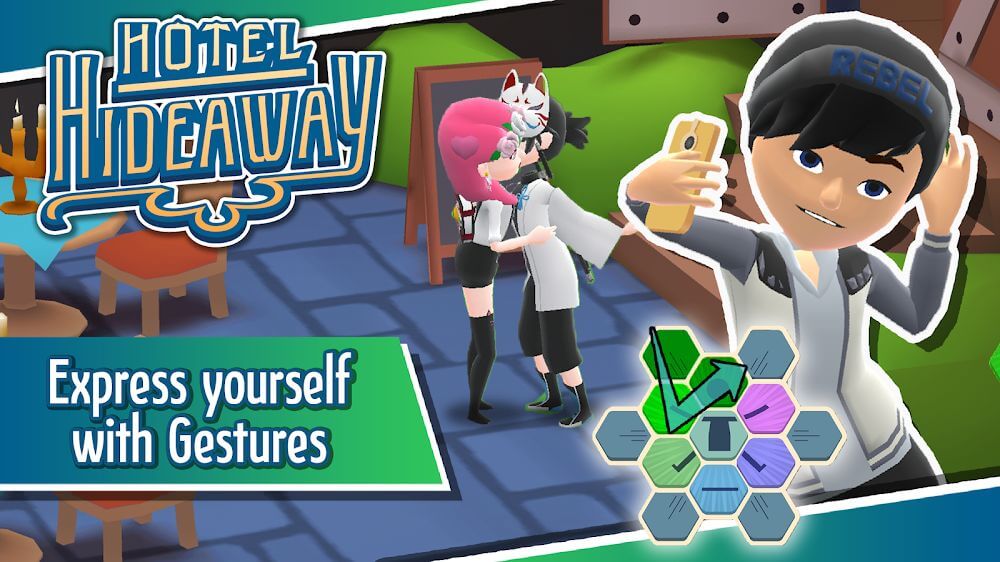 Hotel Hideaway: Virtual World v3.42.2 MOD APK (Free Rewards)