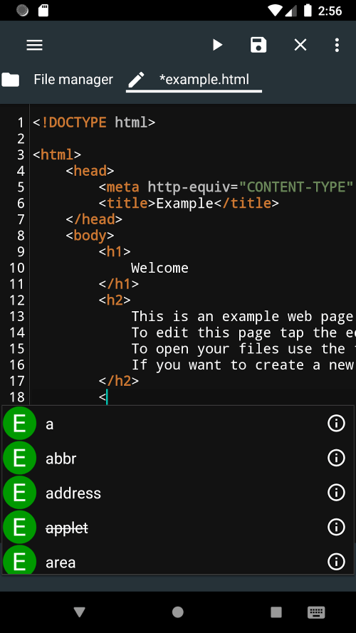 Html Editor v6.1.0 MOD APK (Premium Unlocked)