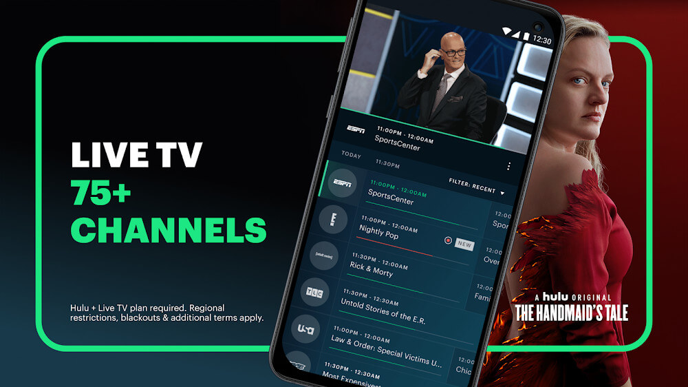 Hulu TV v4.52.0 MOD APK (Premium Subscription, 4K HDR, No ADS)