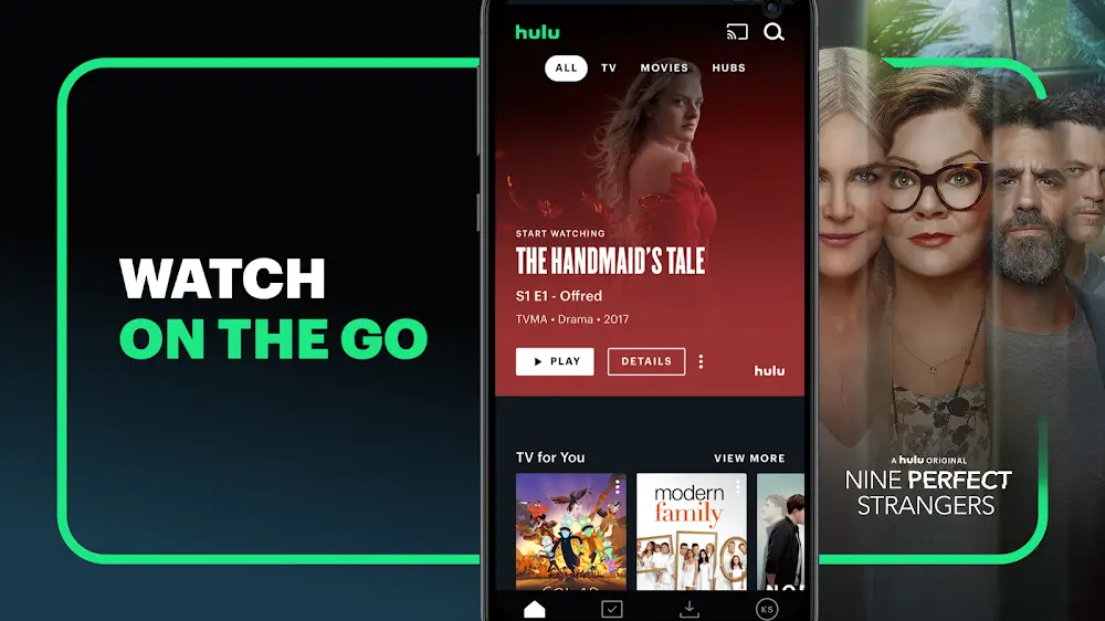 Hulu v5.7.0 MOD APK (Premium Subscription/4K HDR/No ADS)