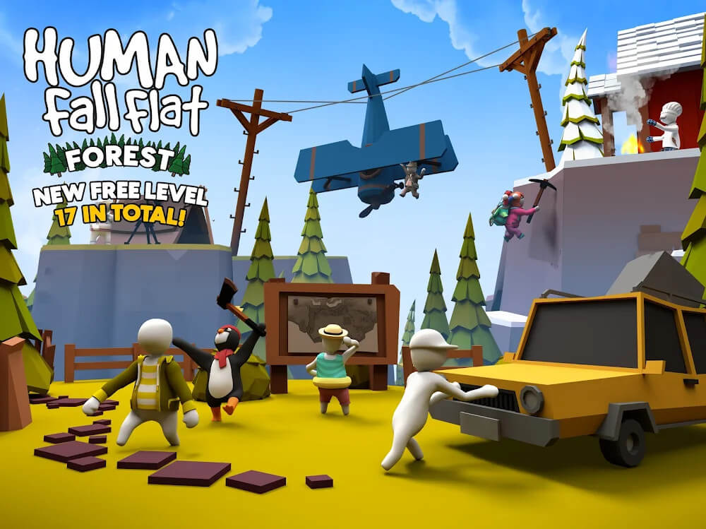 Human: Fall Flat v1.14 APK + OBB (Full Version)