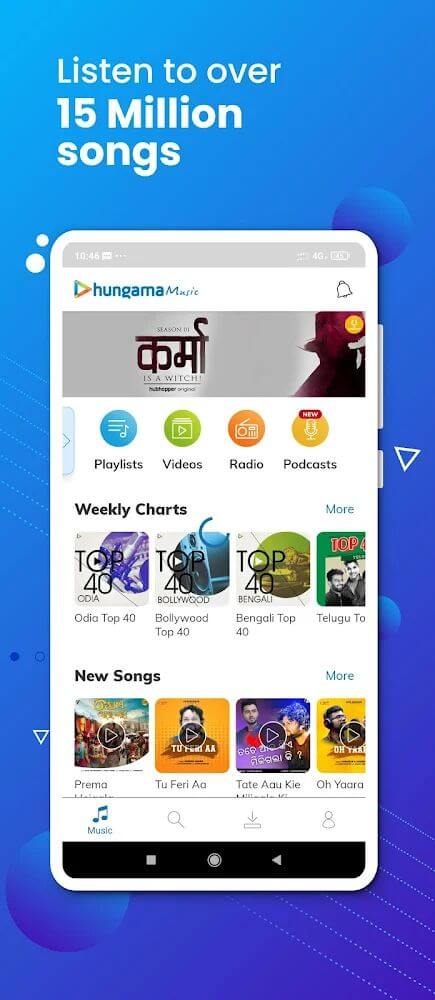 Hungama Music v6.0.6 APK + MOD (Premium Unlocked)