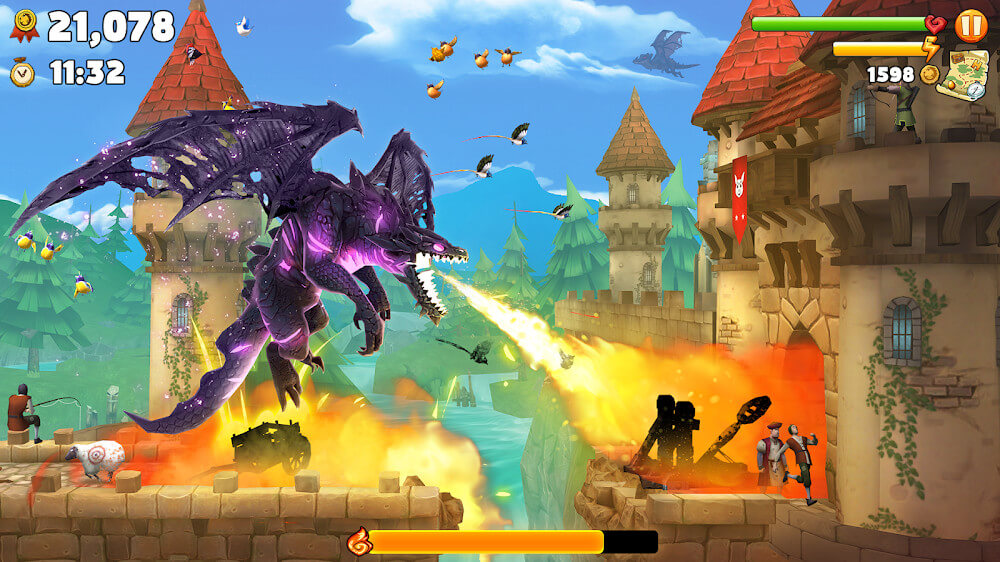 Hungry Dragon v5.2 MOD APK (Unlimited Money, Menu, Unlocked)