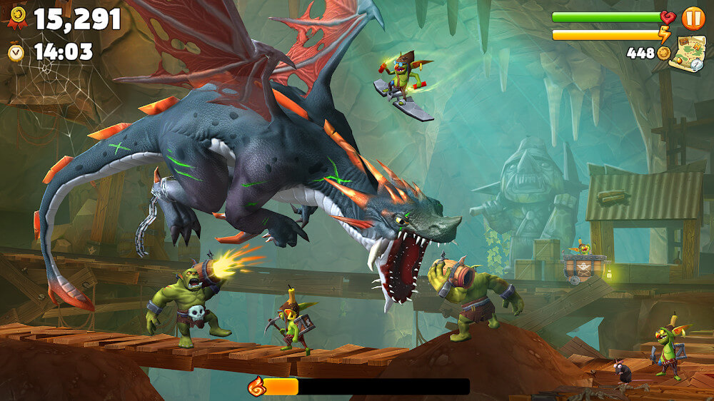 Hungry Dragon v5.2 MOD APK (Unlimited Money, Menu, Unlocked)