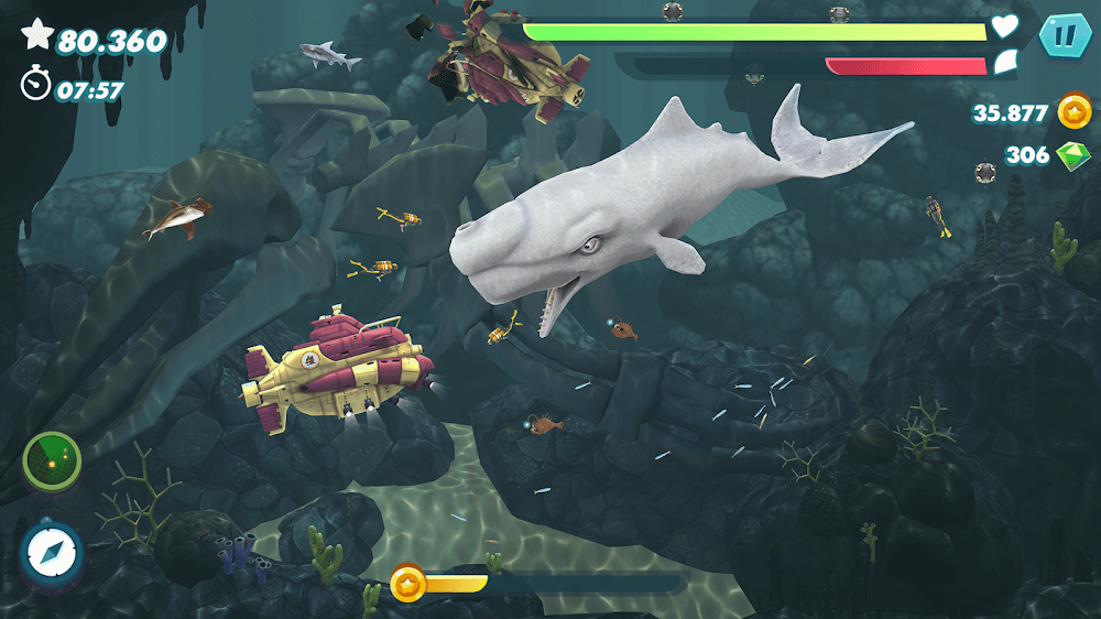 Hungry Shark Evolution v8.8.10 MOD APK (Mega Menu/Unlimited Money)