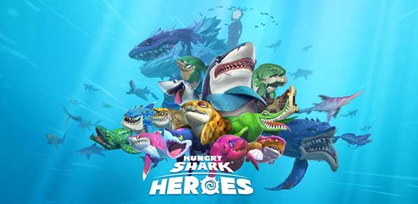 Hungry Shark Heroes 3.4 (Full) Apk + Data for Android