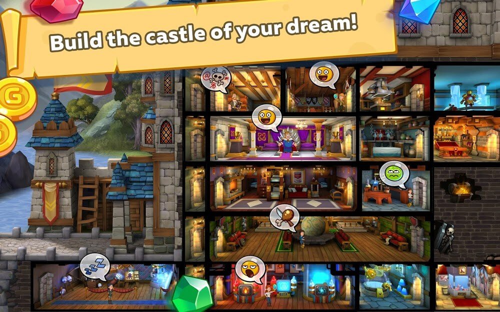 Hustle Castle: Fantasy Kingdom v1.45.1 MOD APK (God Mode)