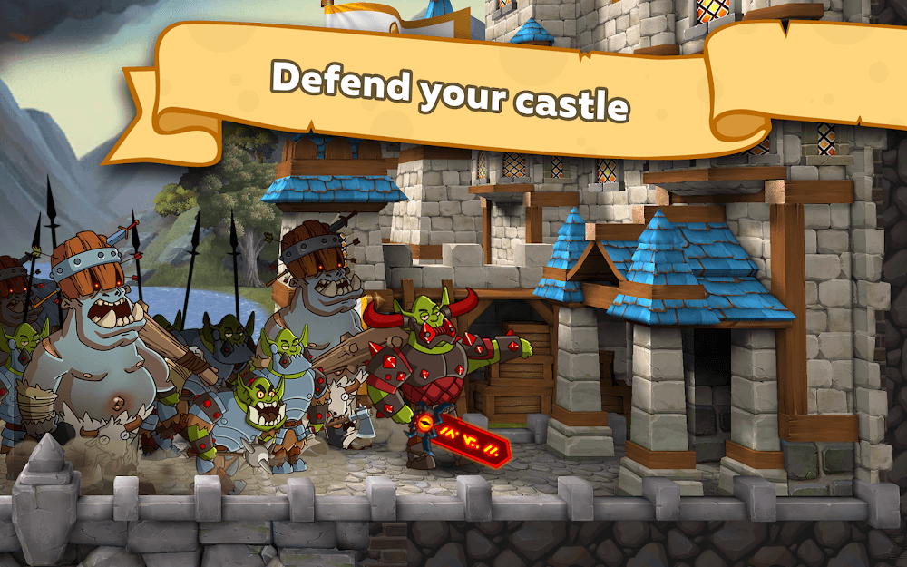 Hustle Castle: Fantasy Kingdom v1.46.0 MOD APK (God Mode)