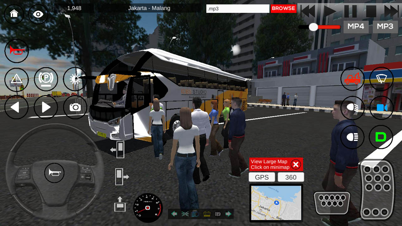 IDBS Bus Simulator MOD APK 7.7 (Unlimited Money)