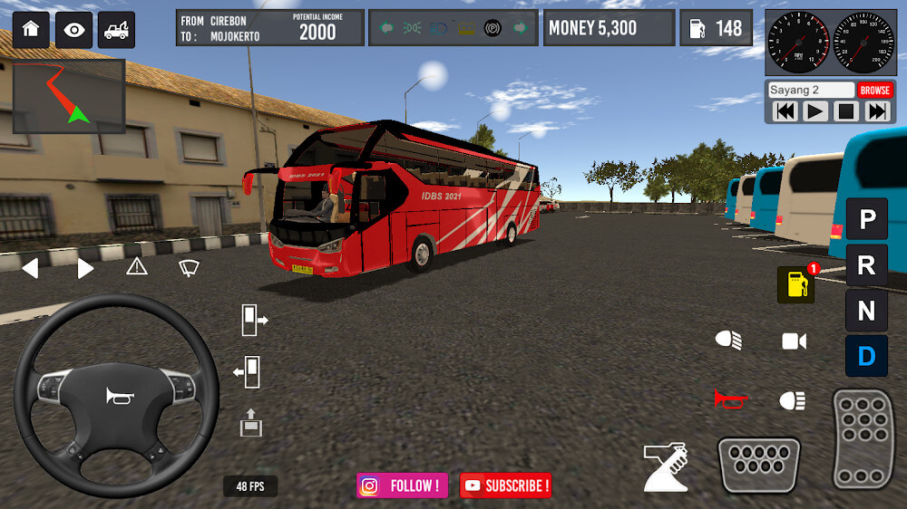 IDBS Bus Simulator v7.7 MOD APK (Unlimited Money)