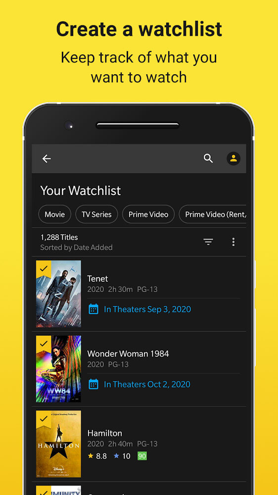 IMDb v9.0.5.109050400 MOD APK (Premium Unlocked)