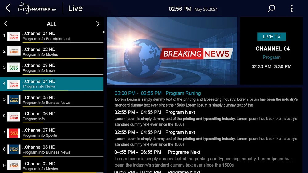 IPTV Smarters Pro v3.1.5.1 APK + MOD (Premium Unlocked)