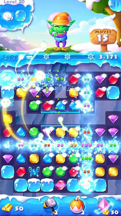 Ice Crush 2 v3.6.1 MOD APK (Free Shopping)