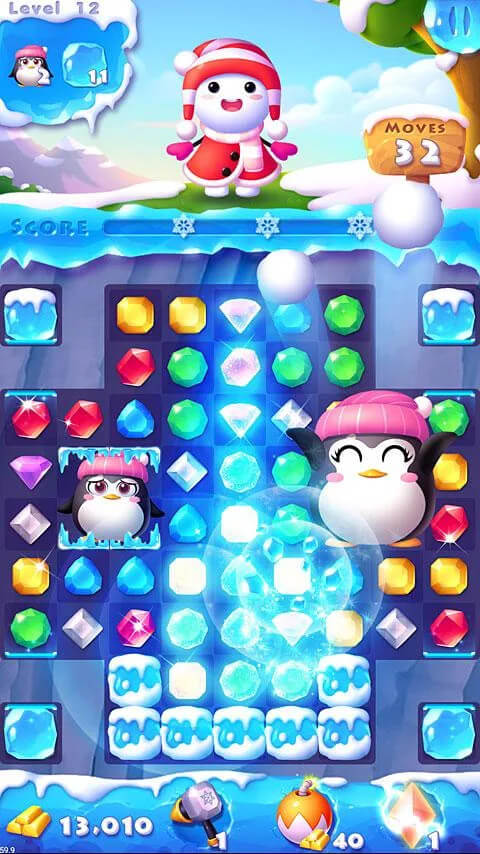 Ice Crush 2 v3.6.1 MOD APK (Free Shopping)