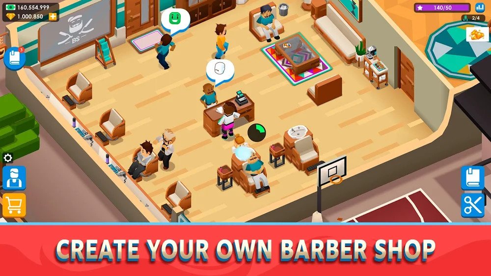 Idle Barber Shop Tycoon v1.0.7 MOD APK (Unlimited Money)