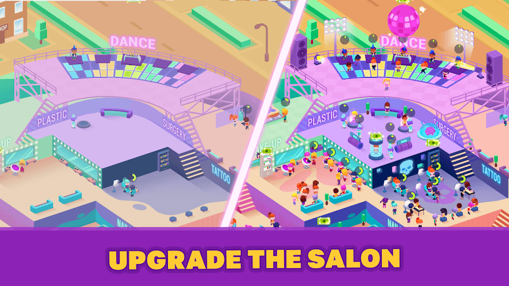 Idle Beauty Salon Tycoon v2.11.4 MOD APK (Instant Finished)