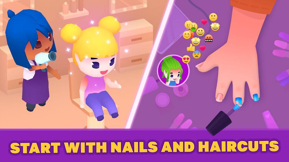 Idle Beauty Salon v2.8 MOD APK (Unlimited Money)