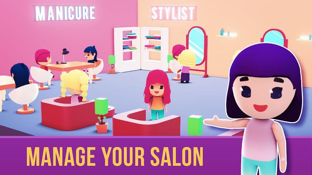 Idle Beauty Salon v2.8 MOD APK (Unlimited Money)