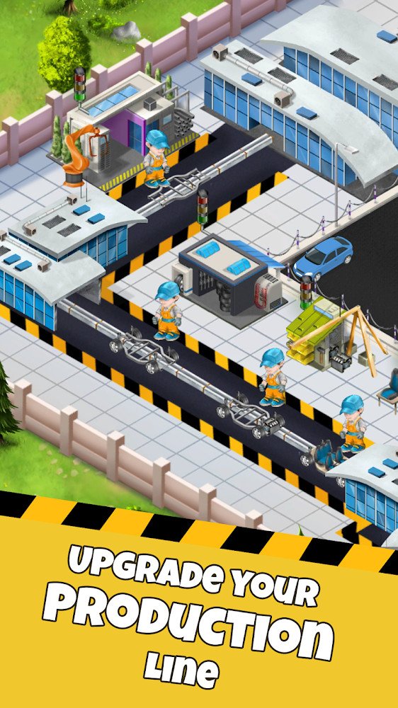 Idle Car Factory v14.2.3 MOD APK (Unlimited Money)