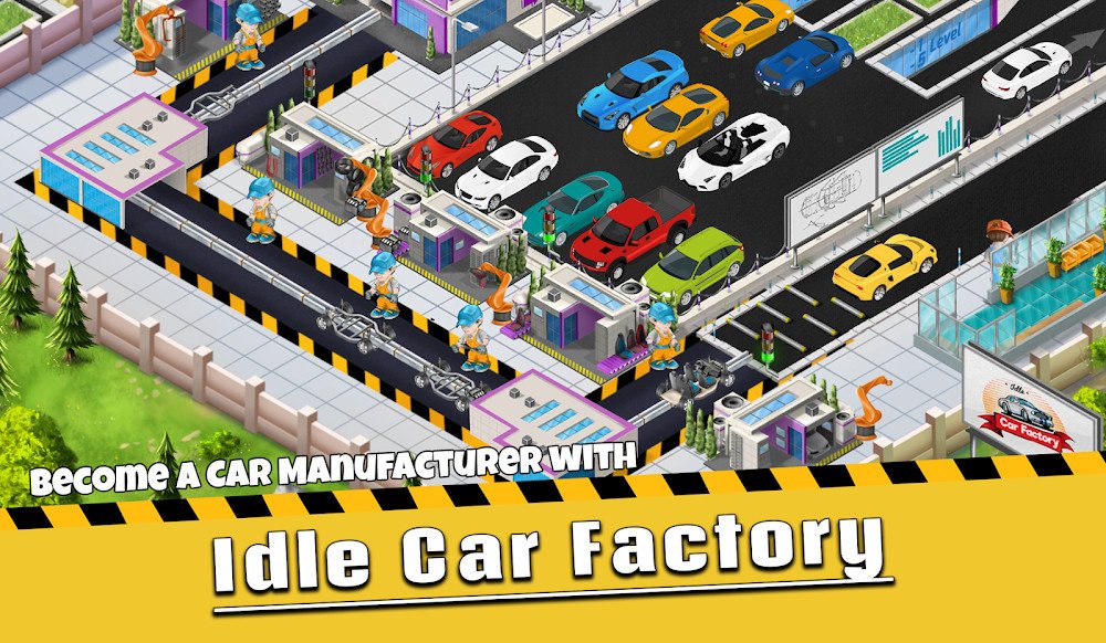 Idle Car Factory v14.2.3 MOD APK (Unlimited Money)