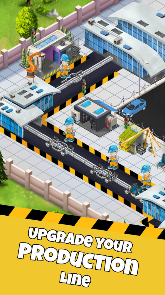 Idle Car Factory v14.6.9 MOD APK (Unlimited Money)