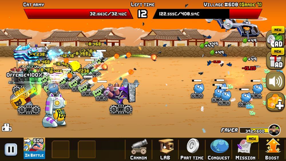 Idle Cat Cannon v2.4.19 MOD APK (Unlimited Money)