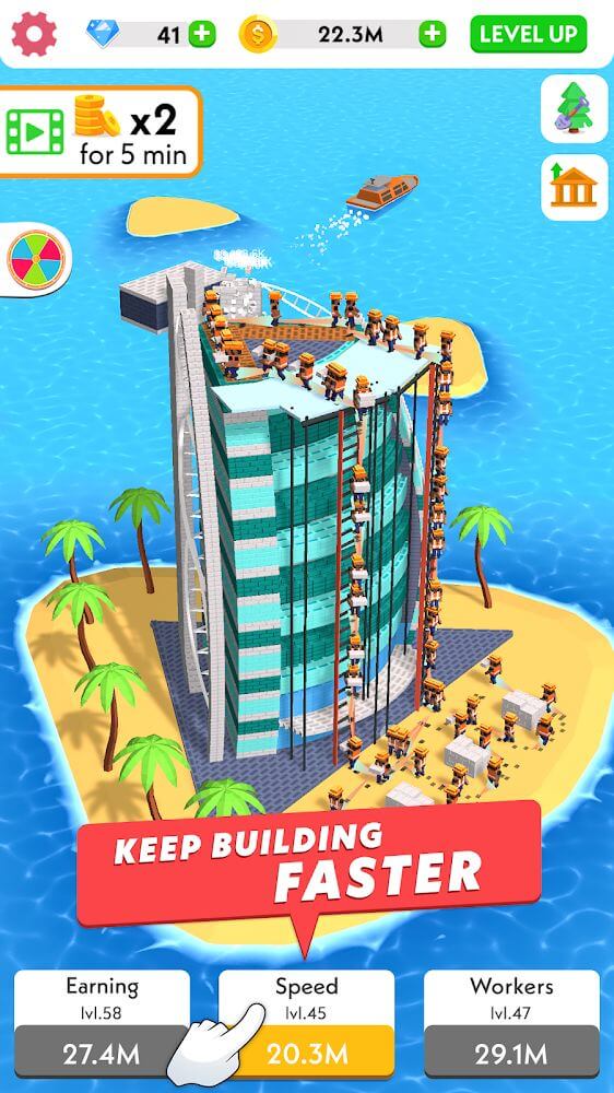 Idle Construction 3D v2.2 MOD APK (Unlimited Money)