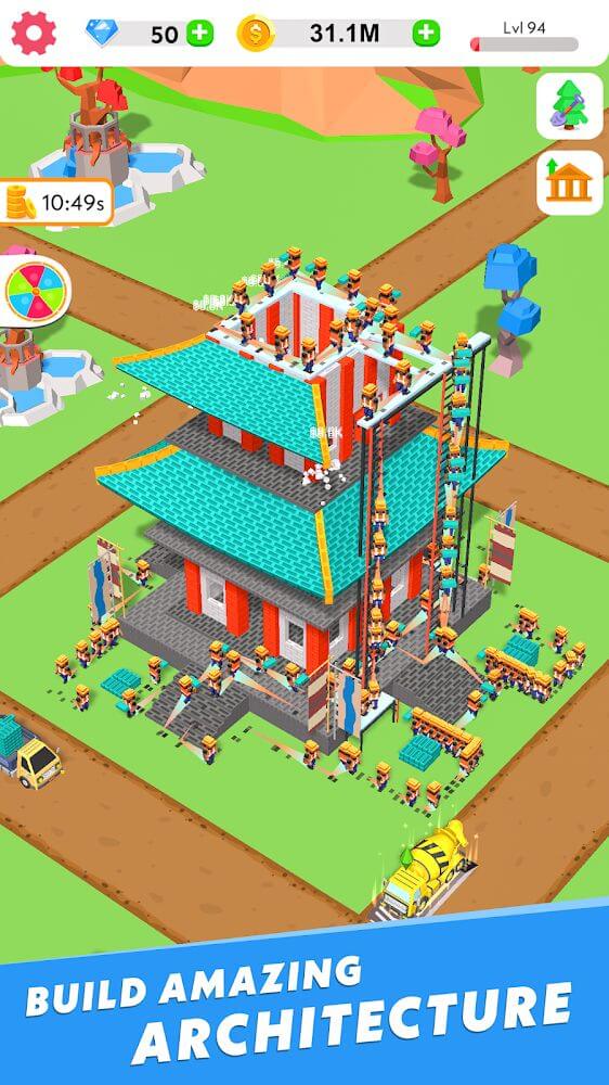 Idle Construction 3D v2.2 MOD APK (Unlimited Money)