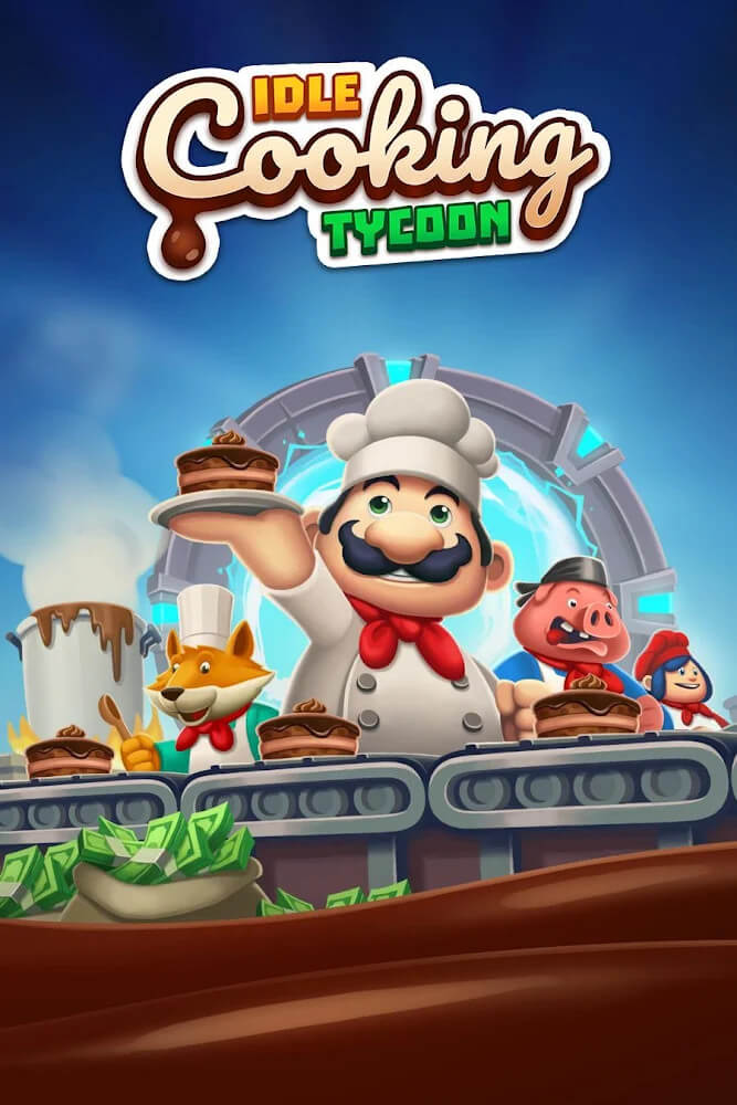 Idle Cooking Tycoon v1.27 APK + MOD (Free Upgrades)