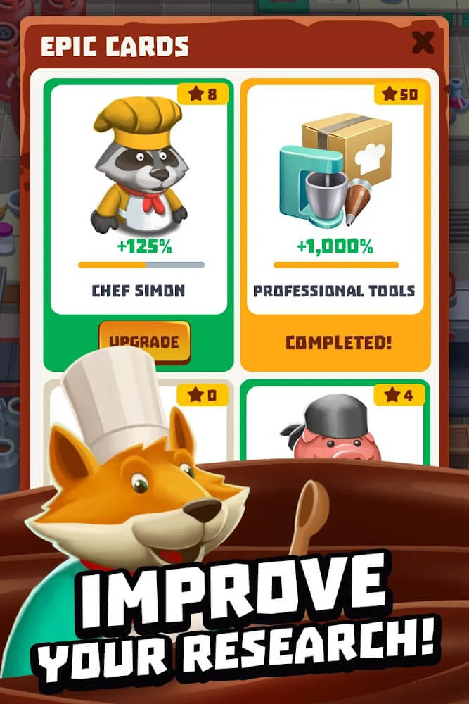 Idle Cooking Tycoon v1.27 APK + MOD (Free Upgrades)