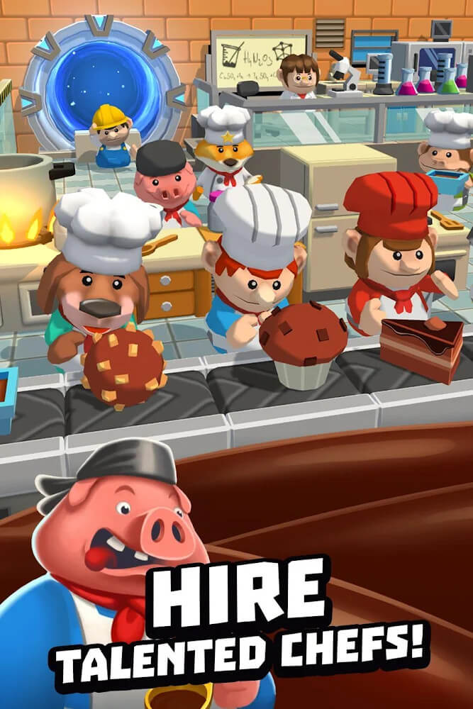 Idle Cooking Tycoon v1.27 APK + MOD (Free Upgrades)