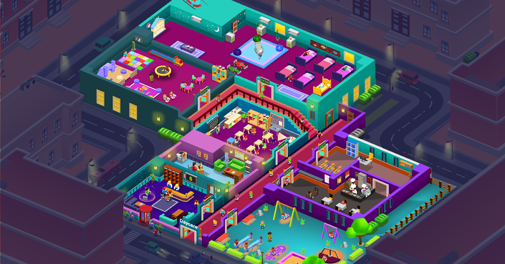 Idle Daycare Tycoon v7.2.4 MOD APK (Free Rewards)