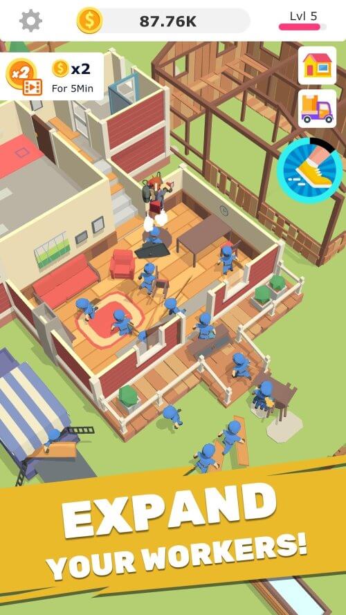 Idle Decoration Inc v1.1.77 MOD APK (Unlimited Money)