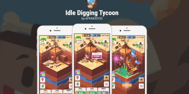 Idle Digging Tycoon APK + MOD (Unlimited Money) v1.6.0