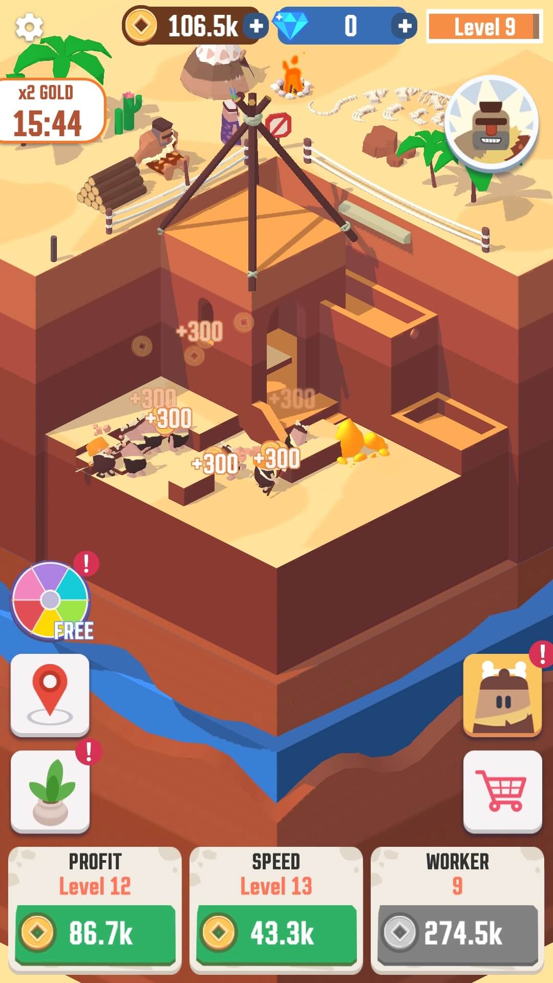 Idle Digging Tycoon APK + MOD (Unlimited Money) v1.6.0