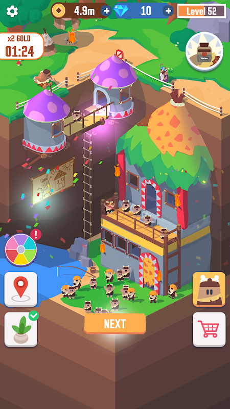 Idle Digging Tycoon v1.4.8 MOD APK (Unlimited Coins) Download