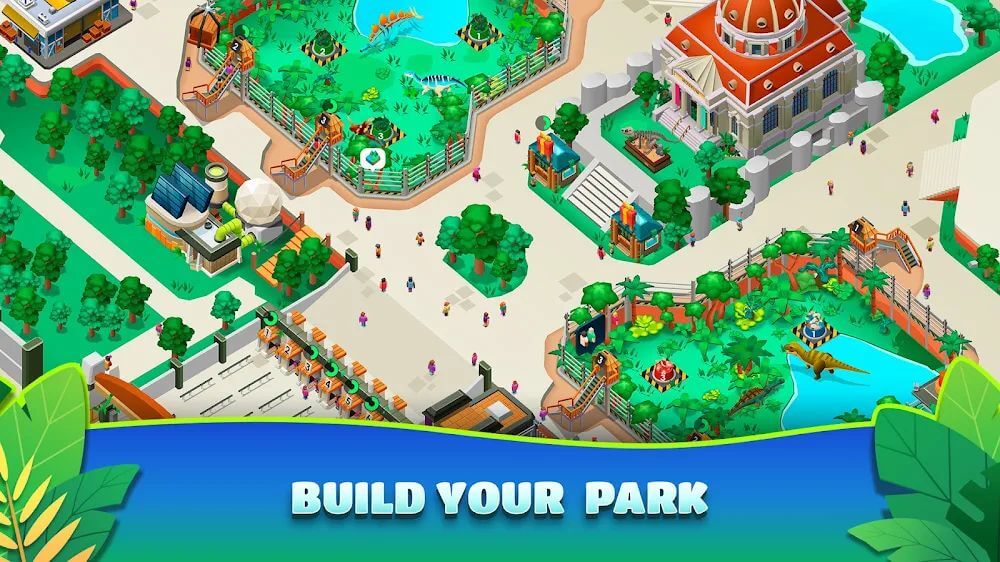 Idle Dinosaur Park Tycoon v2.0.5 MOD APK (Unlimited Money)