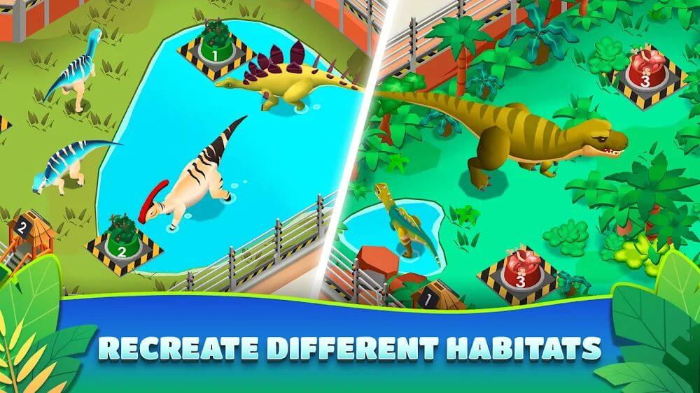 Idle Dinosaur Park Tycoon v2.0.5 MOD APK (Unlimited Money)