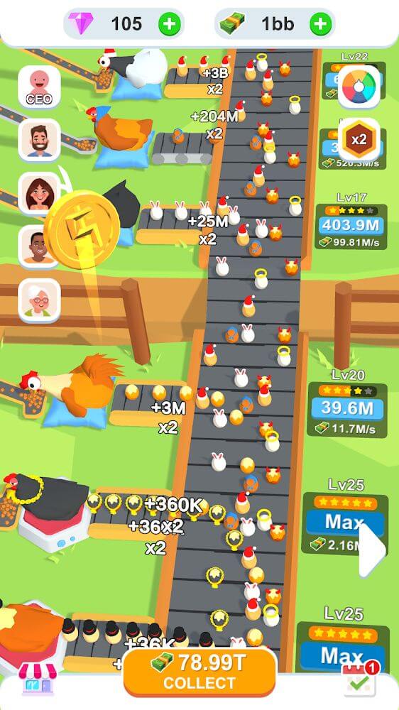 Idle Egg Factory v2.7.1 MOD APK (Free Rewards)