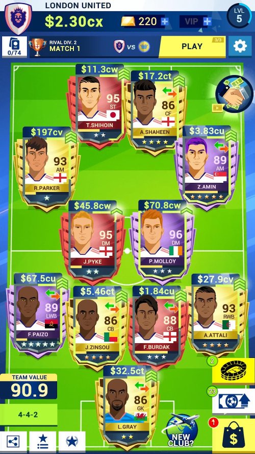 Idle Eleven - Soccer tycoon v1.36.3 MOD APK (Unlimited Money)