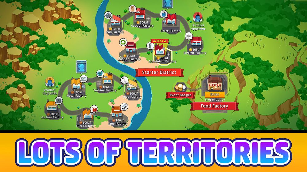 Idle Factory Tycoon v2.3.0 MOD APK (Unlimited Money) Download for Android