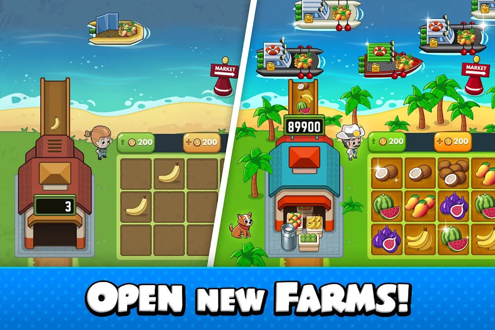 Idle Farm Tycoon v1.09.1  APK + MOD (Unlimited Money)