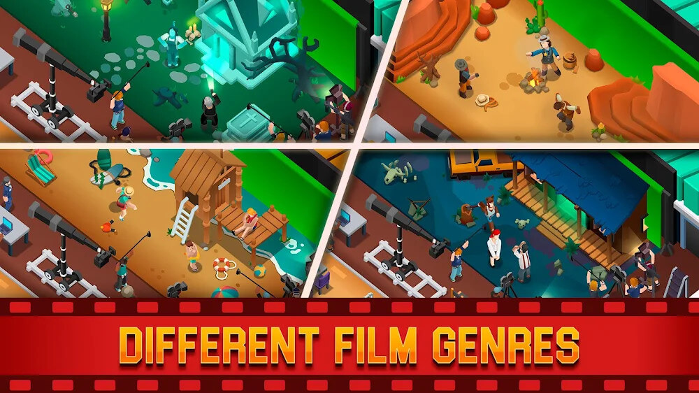 Idle Film Maker Empire Tycoon v1.2.0 MOD APK (Unlimited Money)