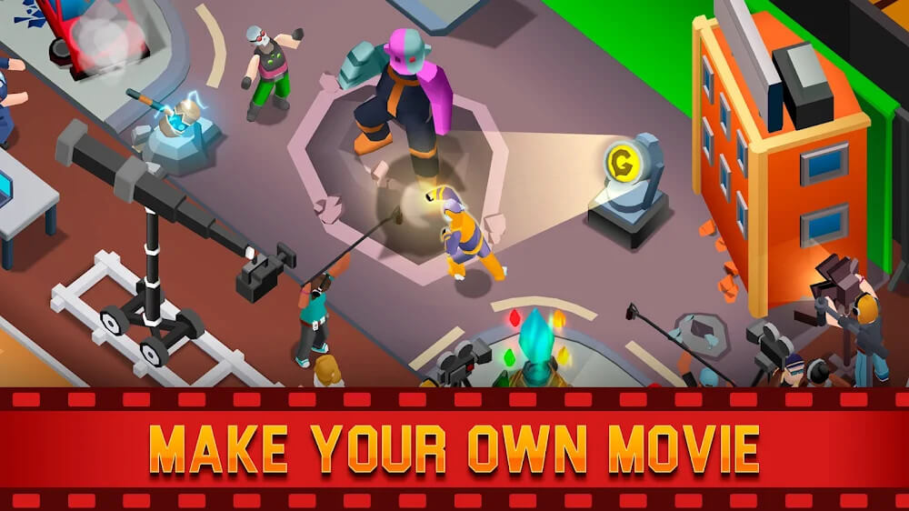 Idle Film Maker Empire Tycoon v1.2.0 MOD APK (Unlimited Money)