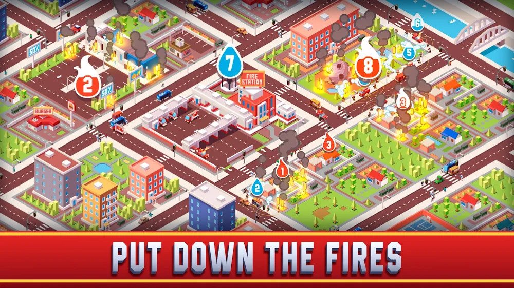 Idle Firefighter Empire Tycoon v0.9.3 MOD APK (Unlimited Money) Download