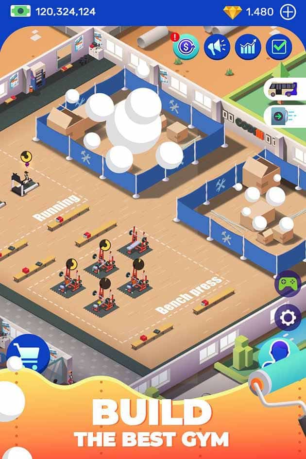 Idle Fitness Gym Tycoon 1.6.1 (MOD Unlimited Money)