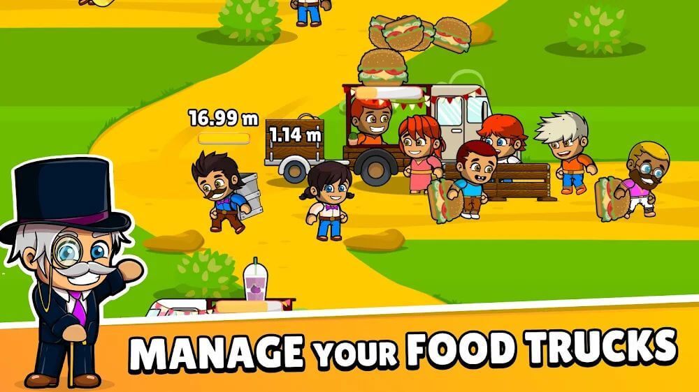 Idle Foodie Empire Tycoon v1.52.0 MOD APK (Unlimited Money)