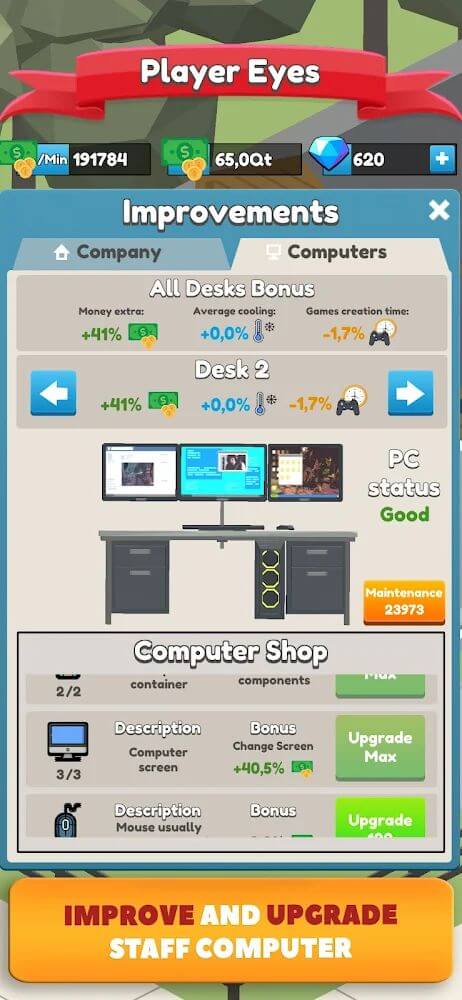 Idle Game Dev Empire v1.4.8 MOD APK (Unlimited Money)