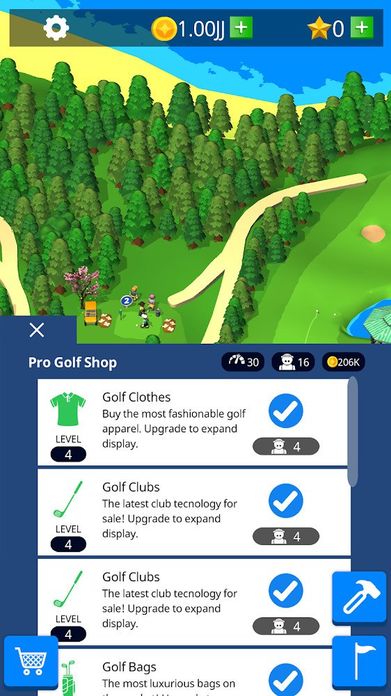 Idle Golf Club Manager Tycoon v1.9.1 MOD APK (Unlimited Money/Stars)